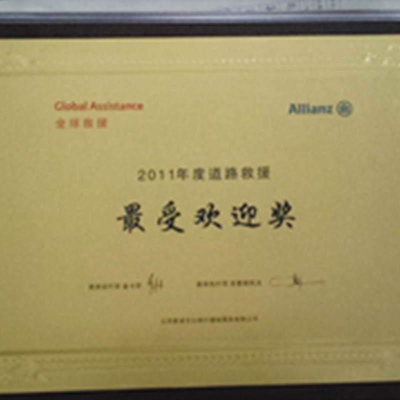 欢迎奖（2011）