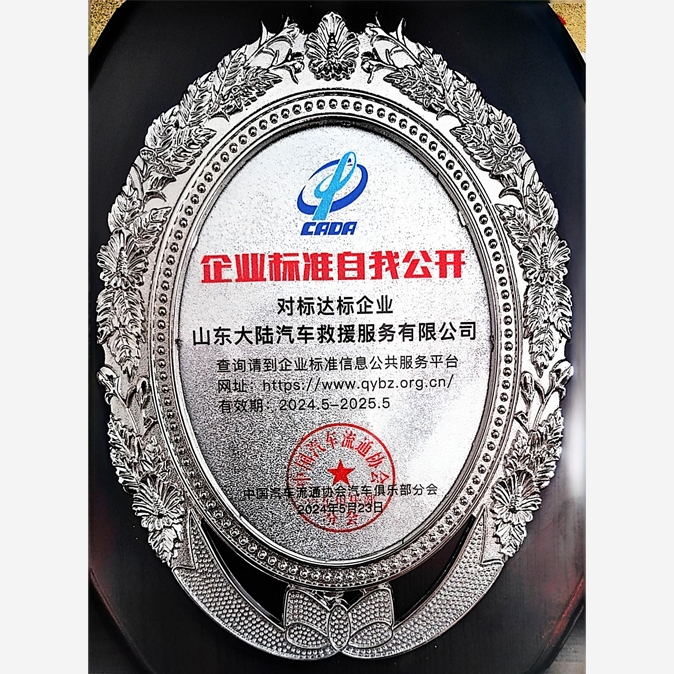 企业标准自我公开